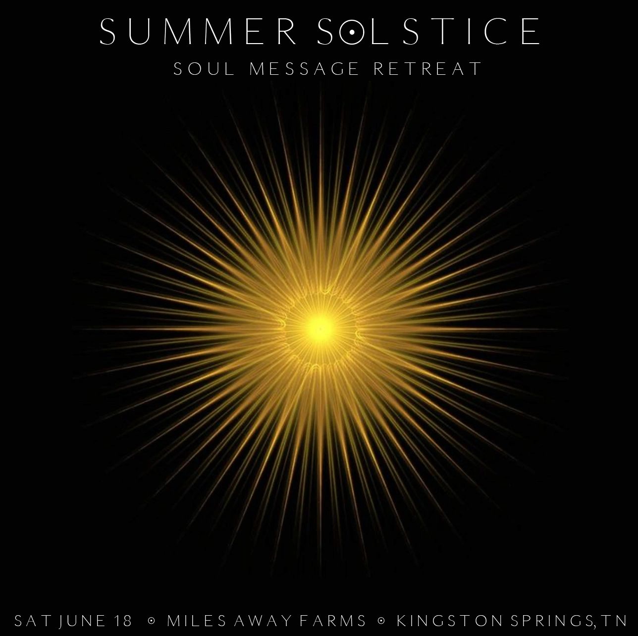 Summer Solstice Soul Message Retreat